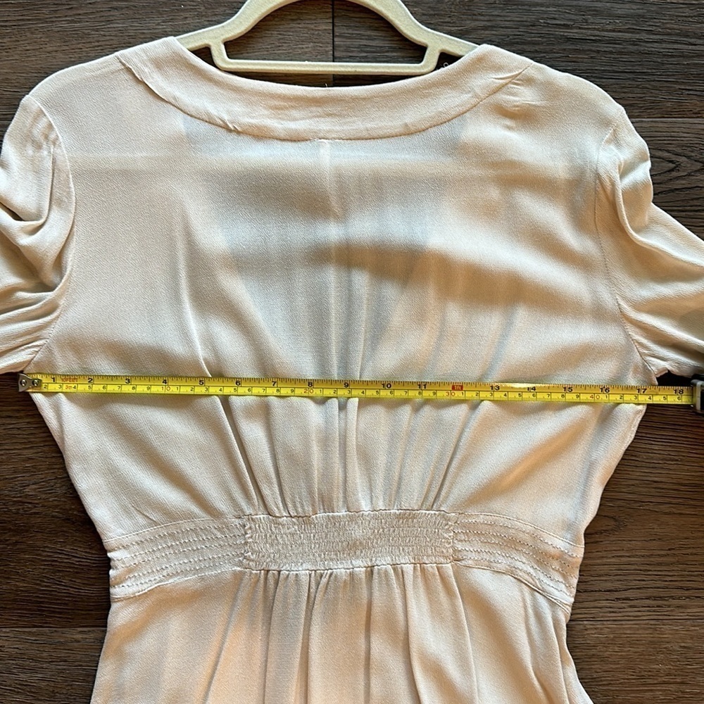 Free People Women Blouse Cream XS - Picture 7 of 9